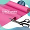 Exquisite Plastic Table Cover Roll – 40" x 100' Disposable Tablecloth Roll – Premium Thick 0.5 MIL Plastic Banquet Roll – Party Table Cover Roll for Events & Catering